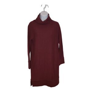 Orvis burgundy Ottoman Cowl Dress size xs